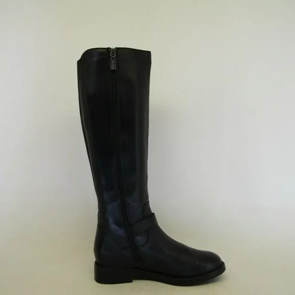 Blondo Black Waterproof Leather Riding Moto Boots Size 6.5 NEW - Picture 5 of 16